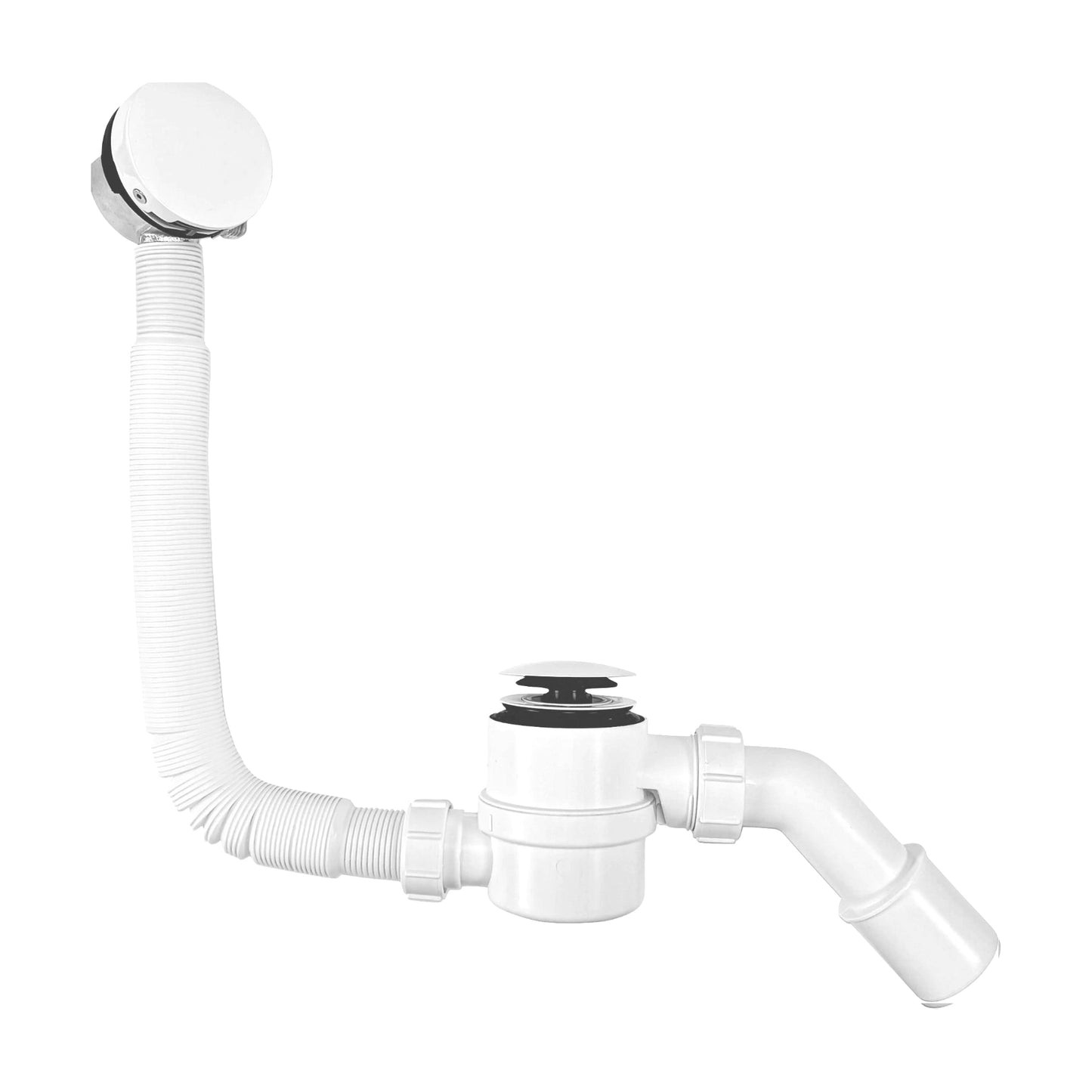 Bathtub siphon with filling mechanism