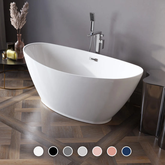 Acrylic freestanding bathtube MANGO 150 x 75 cm