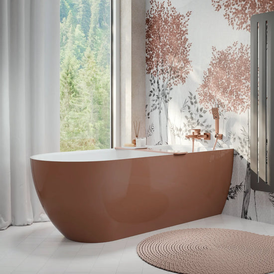 Acrylic freestanding bathtube MURENA 170 x 75 cm