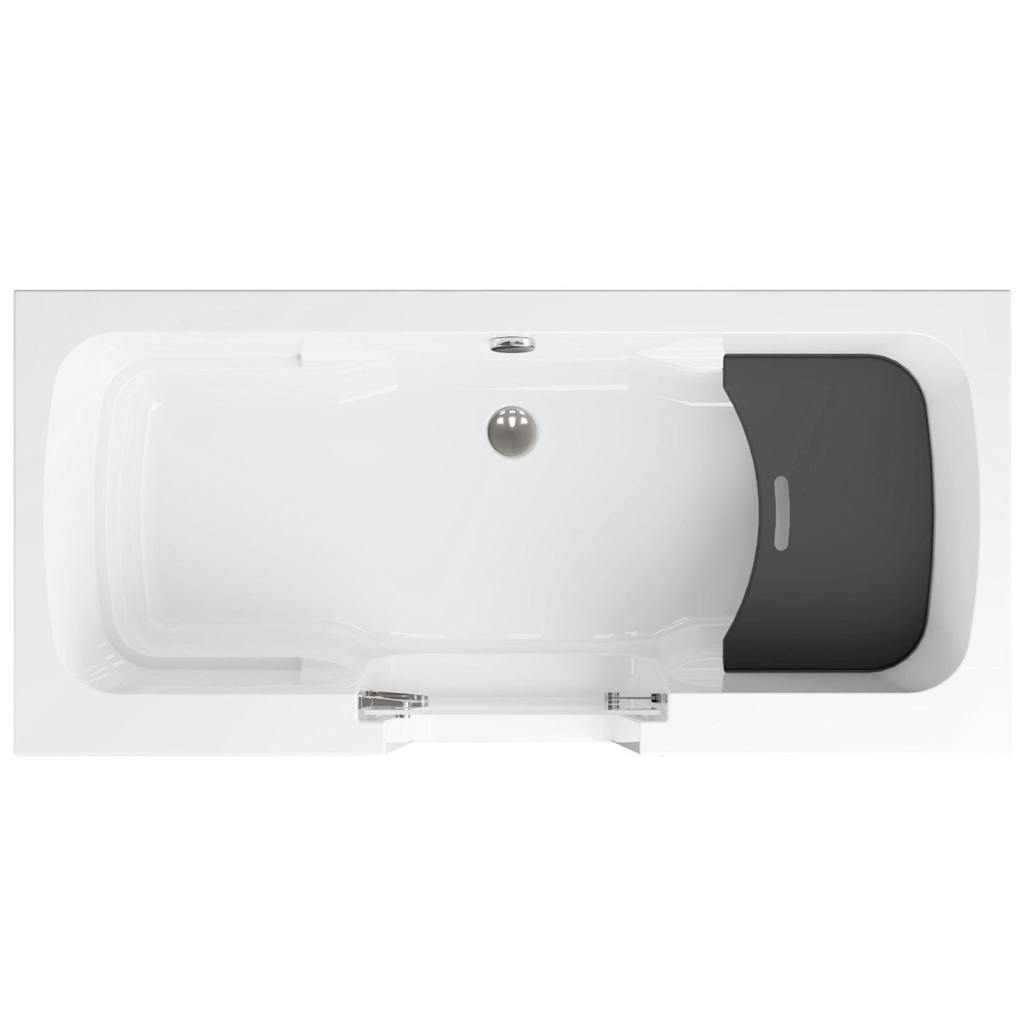 Acrylic bathtub with door OVI 160 x 75 cm