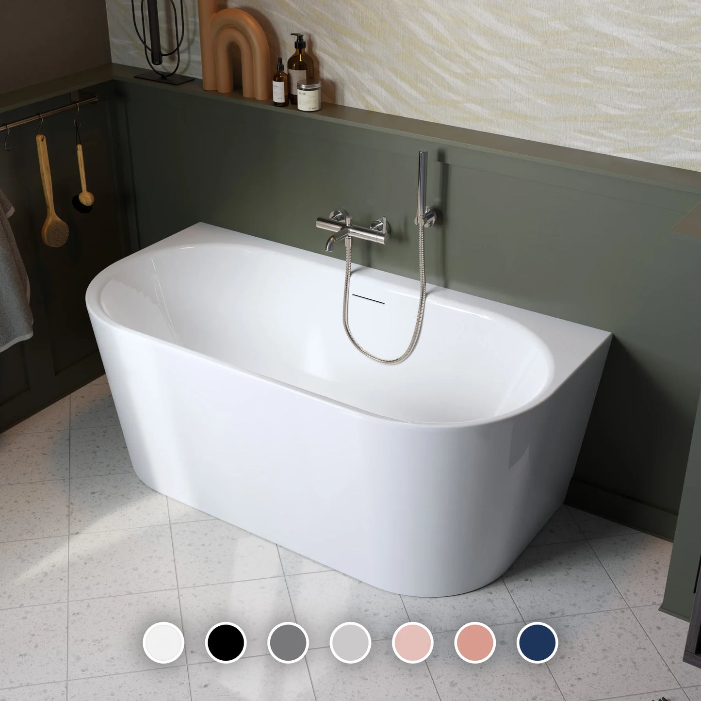Acrylic freestanding bathtube SOLA