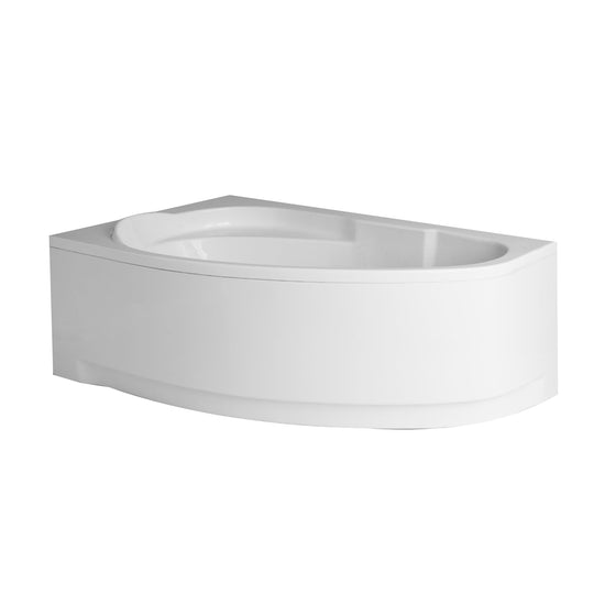 Load image into Gallery viewer, Acrylic asymmetrical corner bathtub MAREA

