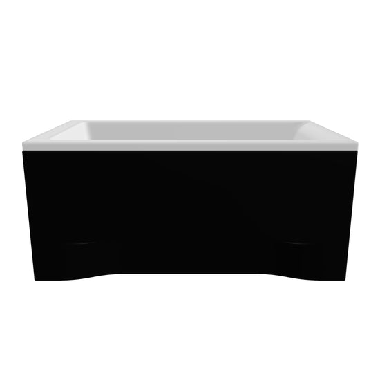 Load 3D model into Gallery viewer, Small acrylic rectangular bathtub CAPRI

