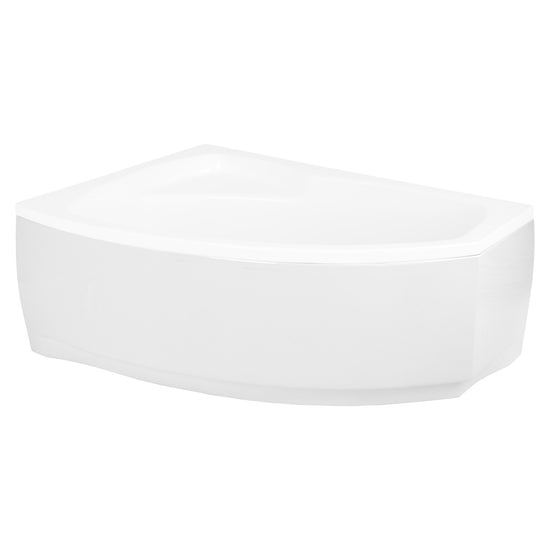 Acrylic housing for corner asymmetrical bathtub FRIDA