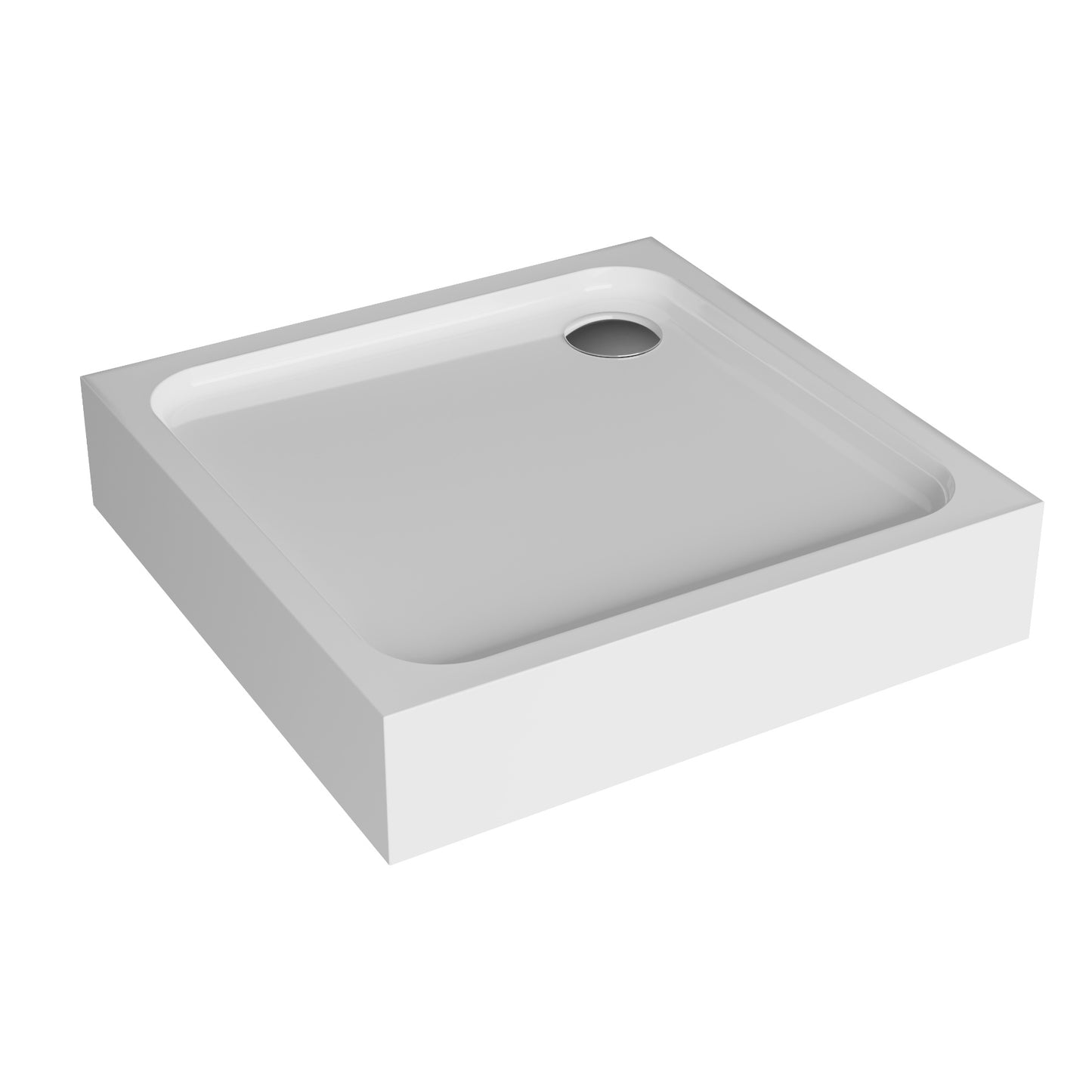 Square shower base compact FULL
