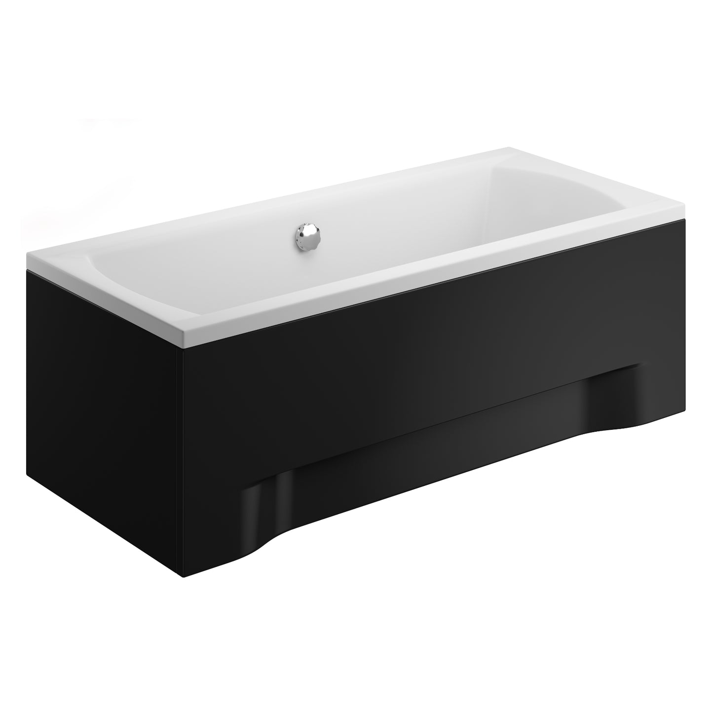 Acrylic rectangular bathtub INES