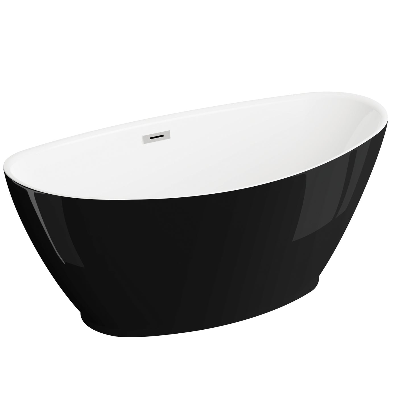 Загрузите изображение в программу просмотра галереи, Acrylic freestanding bathtube MANGO 150 x 75 cm
