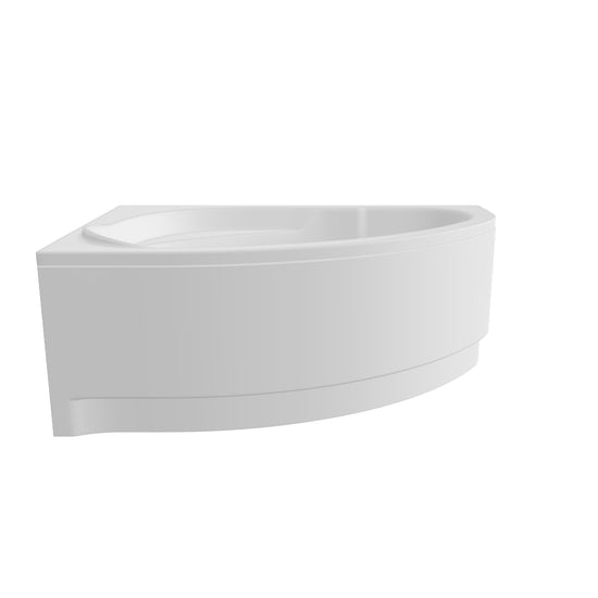 Загрузите 3D-модель в программу просмотра галереи, Акриловая асимметричная угловая ванна MAREA
