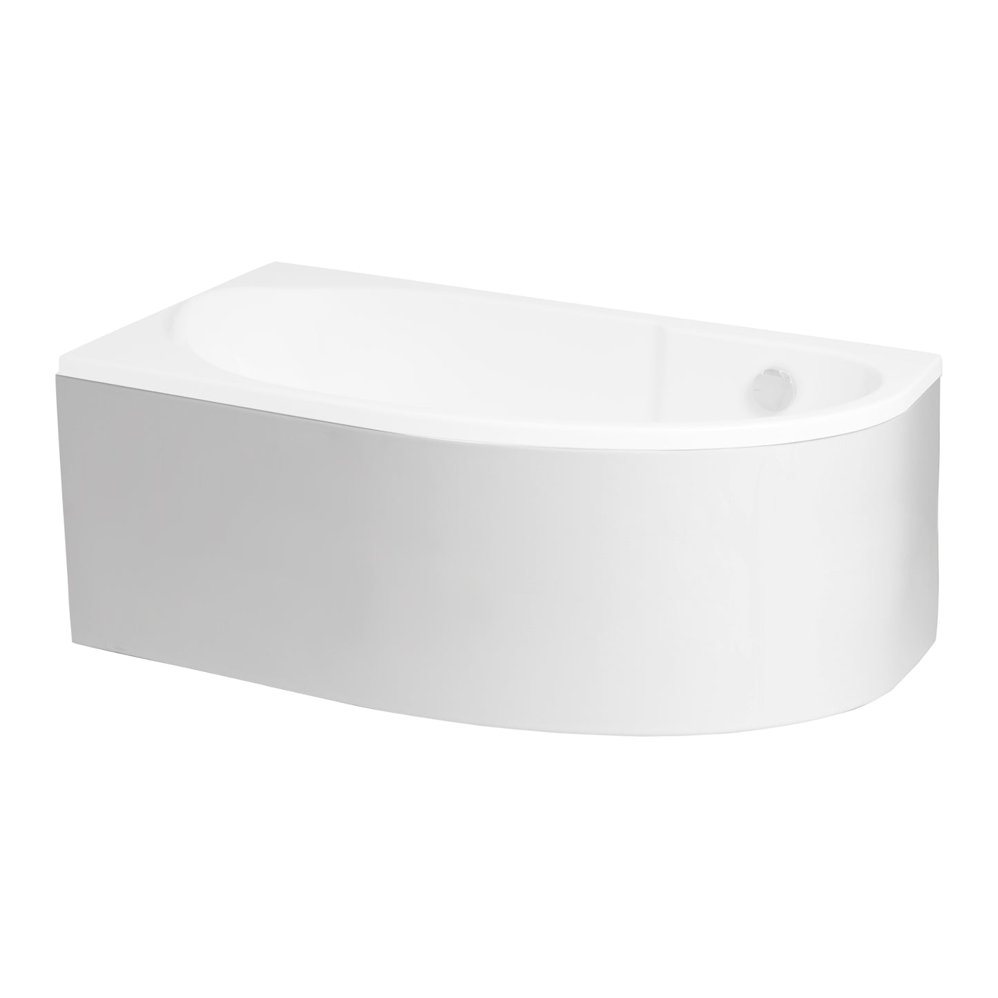 Load image into Gallery viewer, Acrylic housing for corner asymmetrical bathtub MIKI
