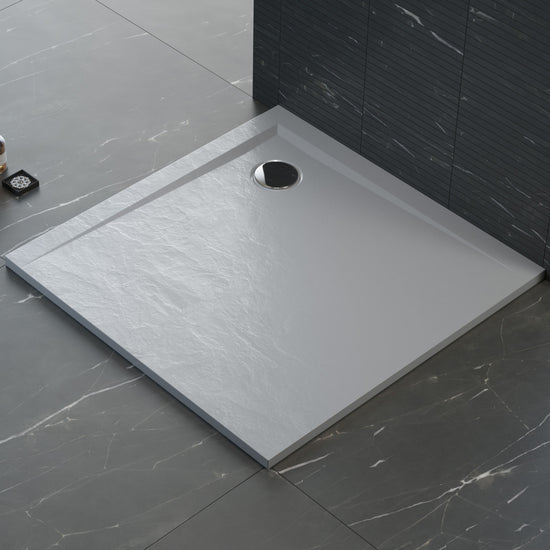 Square shower base applied to the floor PERRITO