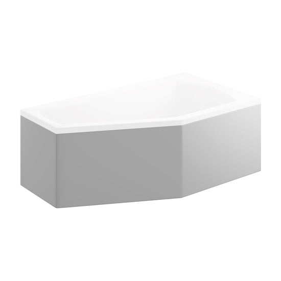 Acrylic housing for corner asymmetrical bathtub SELENA