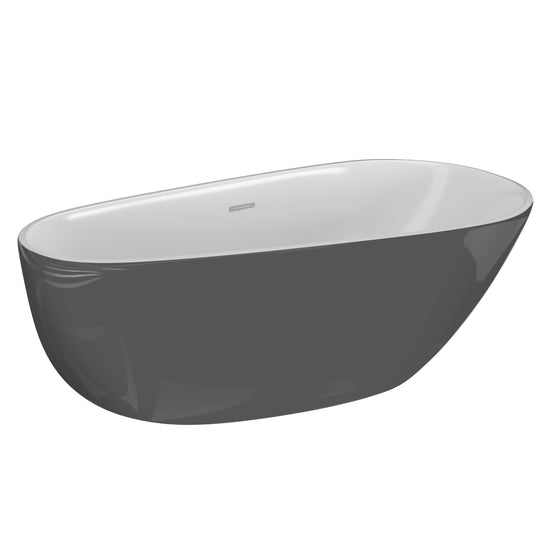 Акриловая отдельностоящая ванна SHILA 170 x 85 см