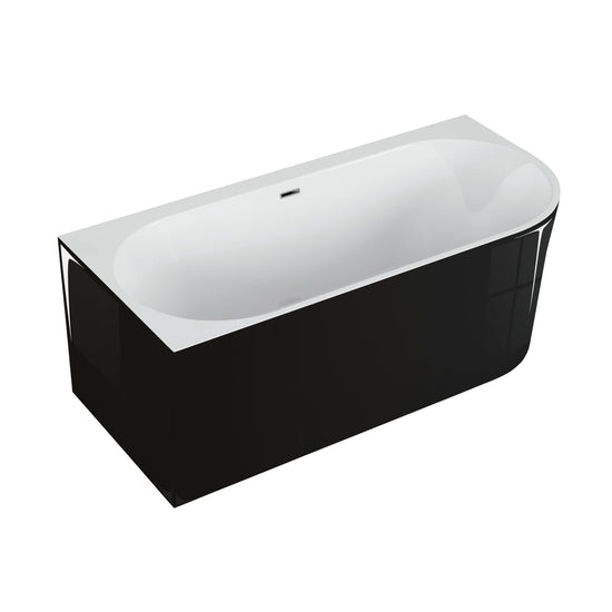 Freestanding corner bathtub SOLA 160 x 75 cm