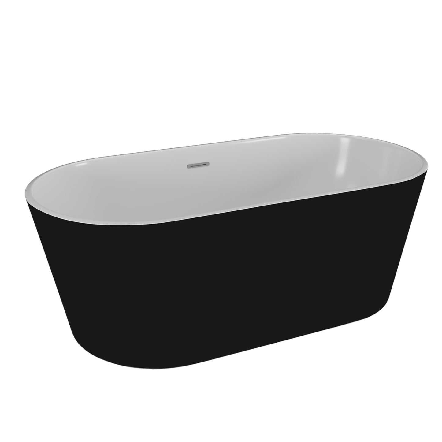 Acrylic freestanding bathtube UZO 160 x 80 cm